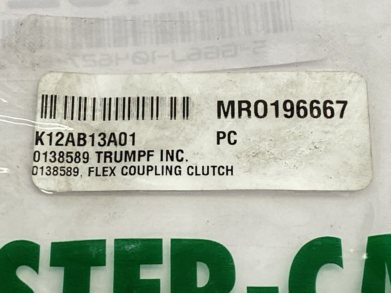 Trumpf 0138589 Clutch Flex Coupling - Maverick Industrial Sales