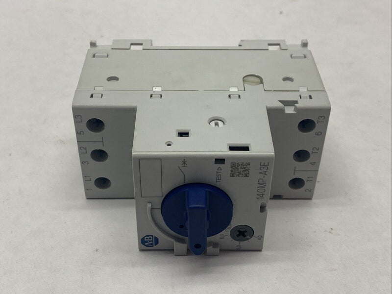 Allen Bradley 140MP-A3E-B63 Ser A Motor Protection Circuit Breaker 4-6.3A 690V - Maverick Industrial Sales