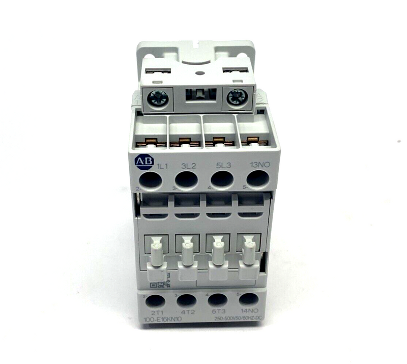 Allen Bradley 100-E16KN10 Ser. A Contactor 16A 250-500V 3P,  1 N.O Aux Contact - Maverick Industrial Sales