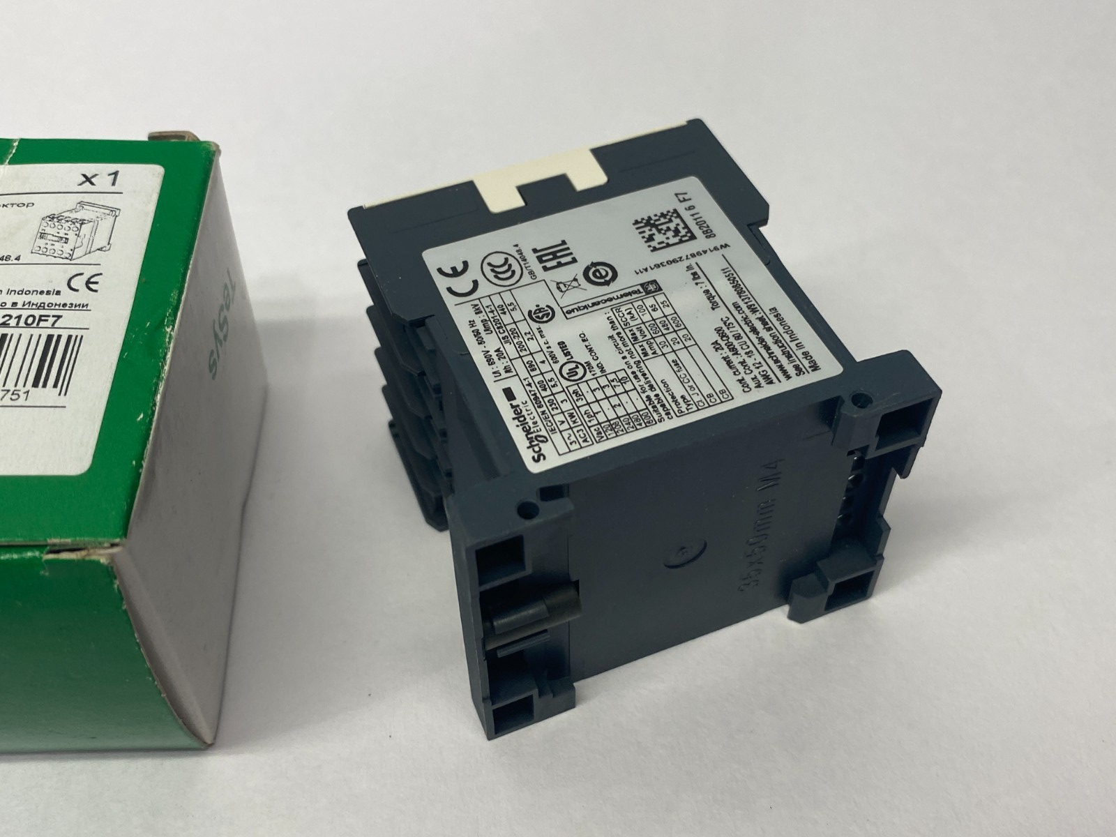 Schneider Electric LC1K1210F7 TeSys Contactor AC-3 12A - Maverick Industrial Sales