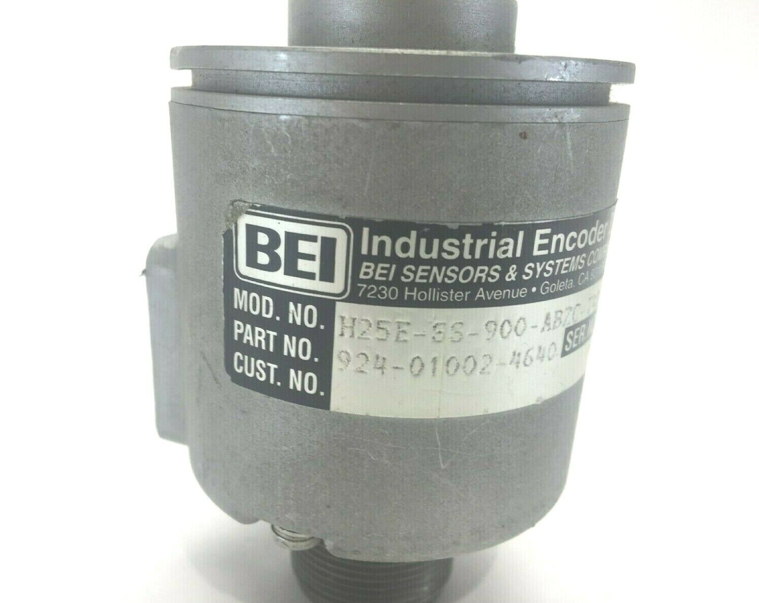 BEI H25E-SS-900-ABZC-7406R-LED-EM18 924-01002-4640 Rotary Encoder - Maverick Industrial Sales