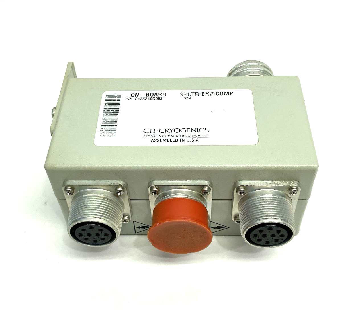 8135240G002 | CTI Cryogenics Cryo-Torr On-Board Splitter Box - Used - Maverick Industrial Sales