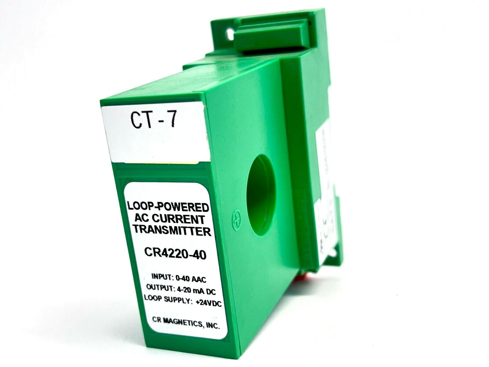 CR4220-40 | CR Magnetics Loop-Powered AC Current Transmitter 0-40AAC - Used - Maverick Industrial Sales
