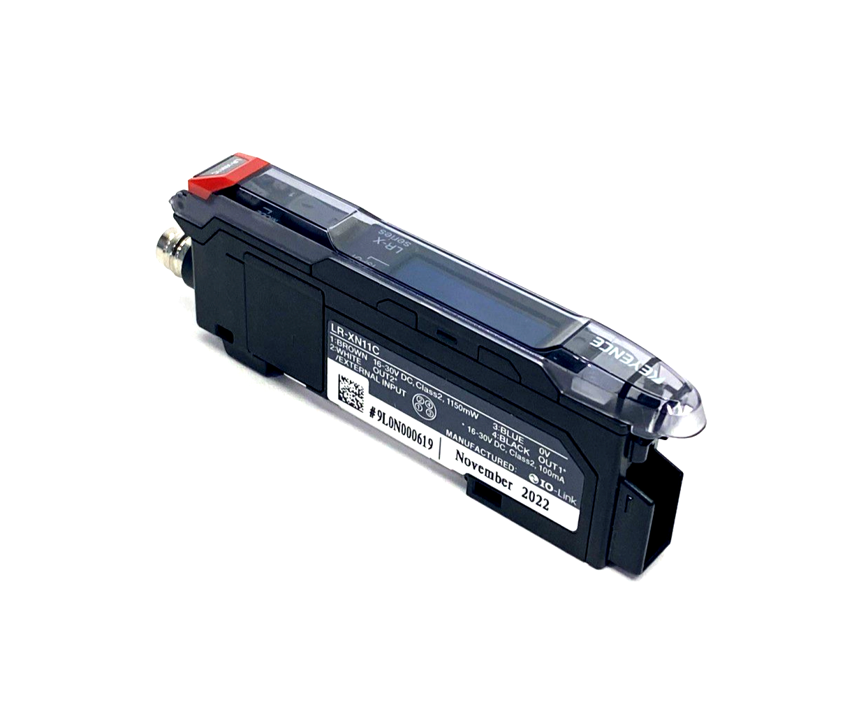 Keyence LR-XN11C Separate Amplifier Model, Amplifier Main Unit M8 Connector Type - Maverick Industrial Sales