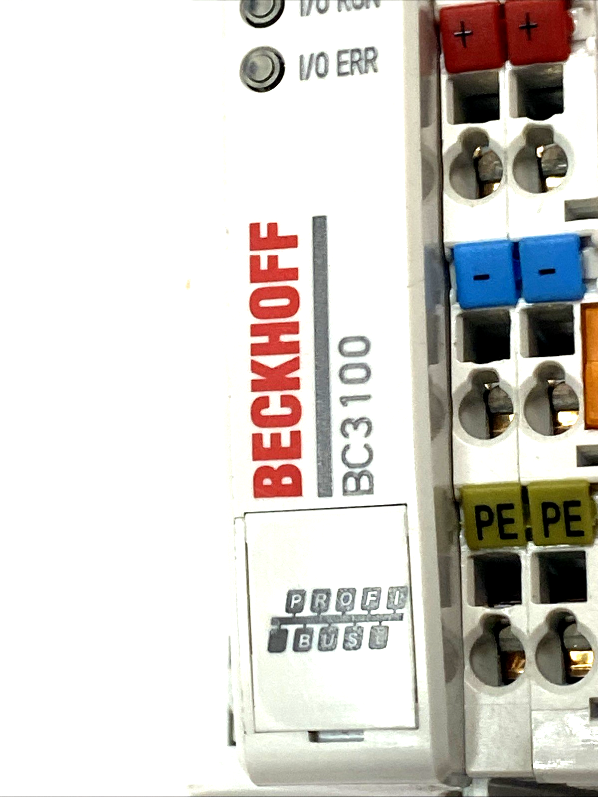 Beckhoff BC3100 PROFIBUS Bus Terminal Controller, integrated PLC, Fieldbus Inte. - Maverick Industrial Sales