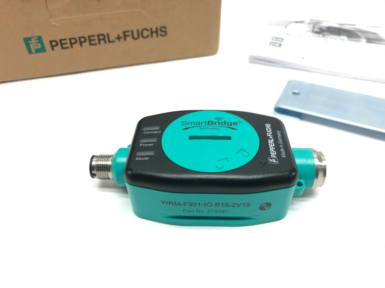 273390 | Pepperl+Fuchs WRM-F301-IO-B15-2V15 Smart Bridge I/O-Link Interface - Used - Maverick Industrial Sales