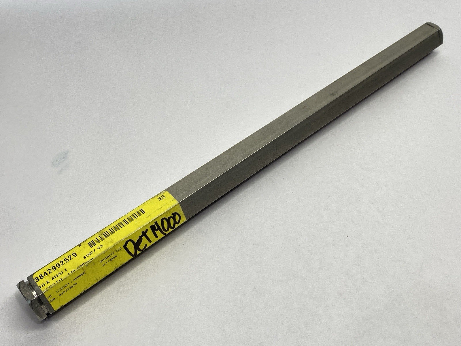 Bosch Rexroth 3842992529 Brass 1" Inch Hex Shaft 187mm Length SW27 - Maverick Industrial Sales