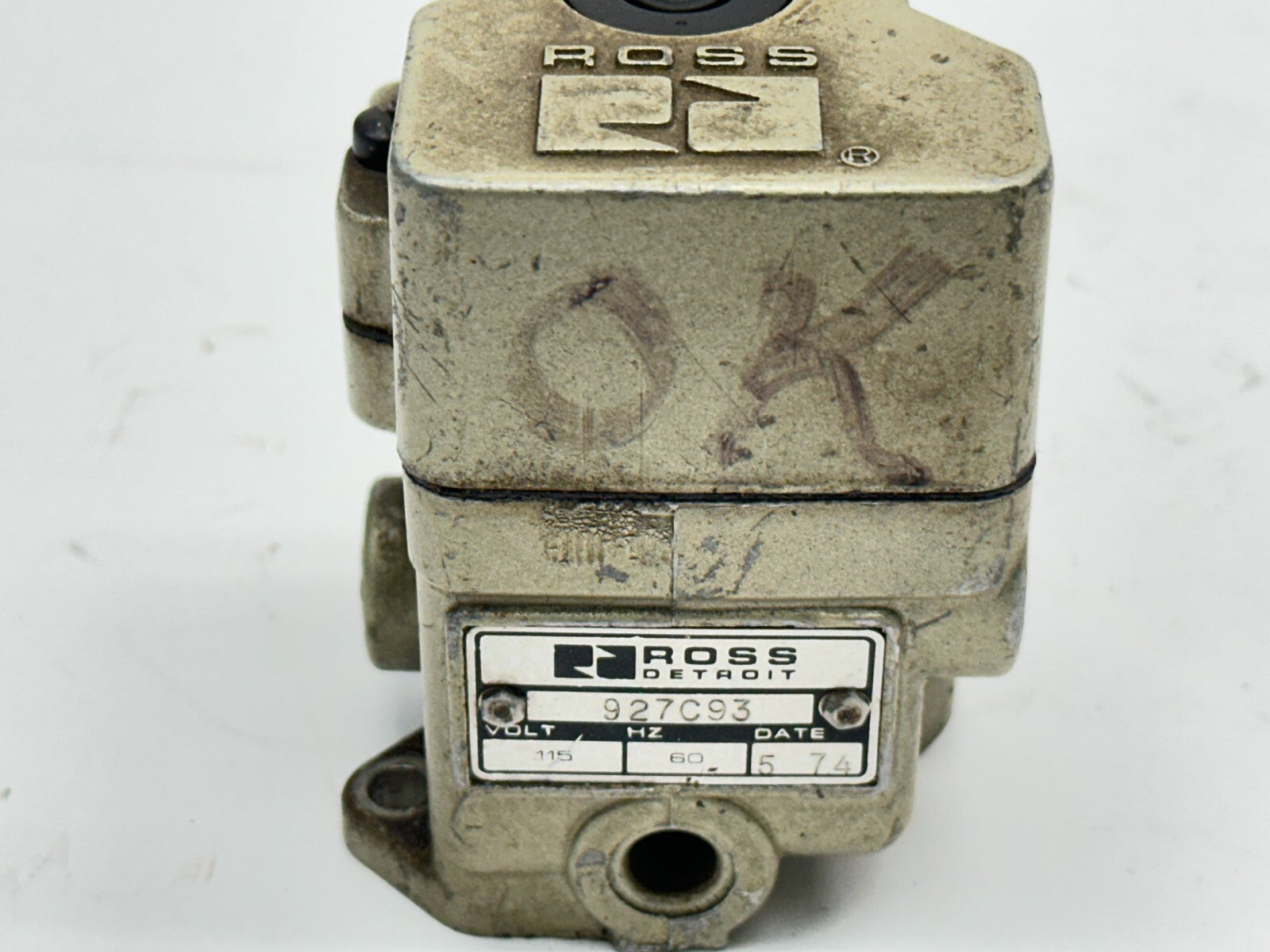 Ross 927C93 Manifold Valve 115V - Maverick Industrial Sales