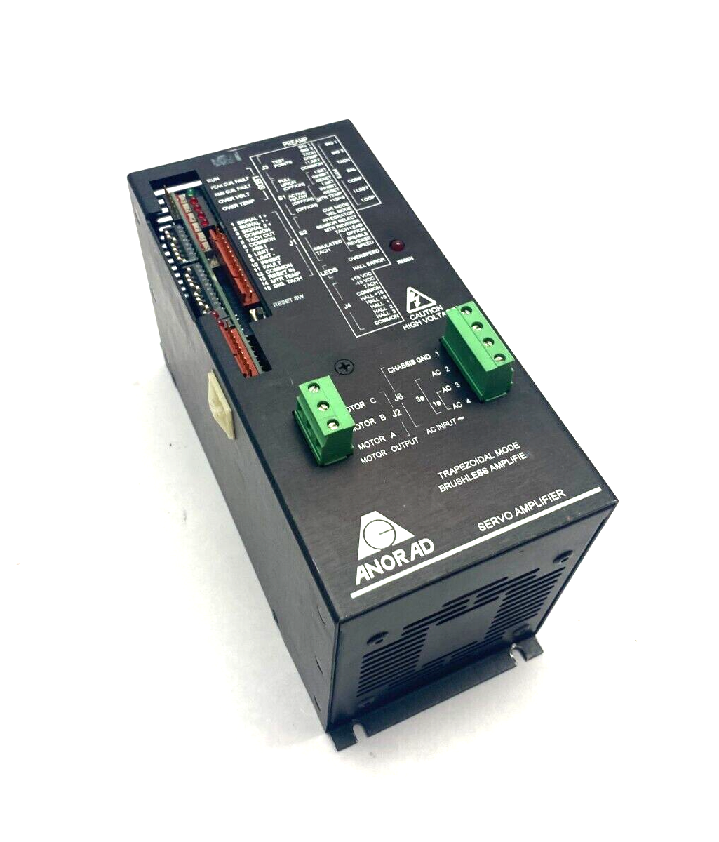 Anorad SMA8115-0C54-007-1A-1-00 Trapezoidal Mode Brushless Servo Amplifier 73772 - Maverick Industrial Sales