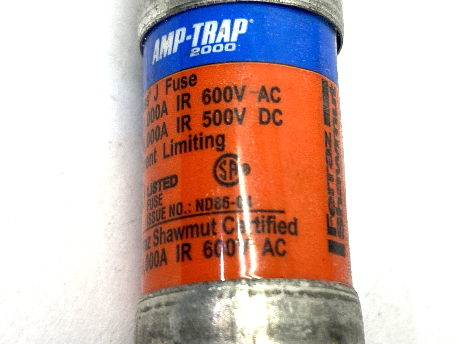 Ferraz Shawmut AJT15 Amp-Trap Dual Element Time-Delay Fuse 600VAC 15A LOT OF 2 - Maverick Industrial Sales