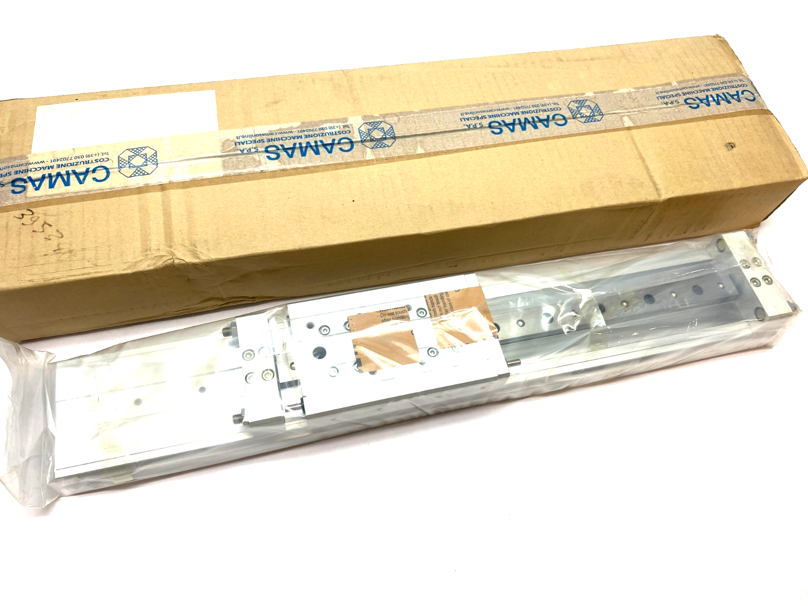 SMC MXW20-250B Guided Cylinder Slide Table, 250mm Stroke, Pneumatic - Maverick Industrial Sales