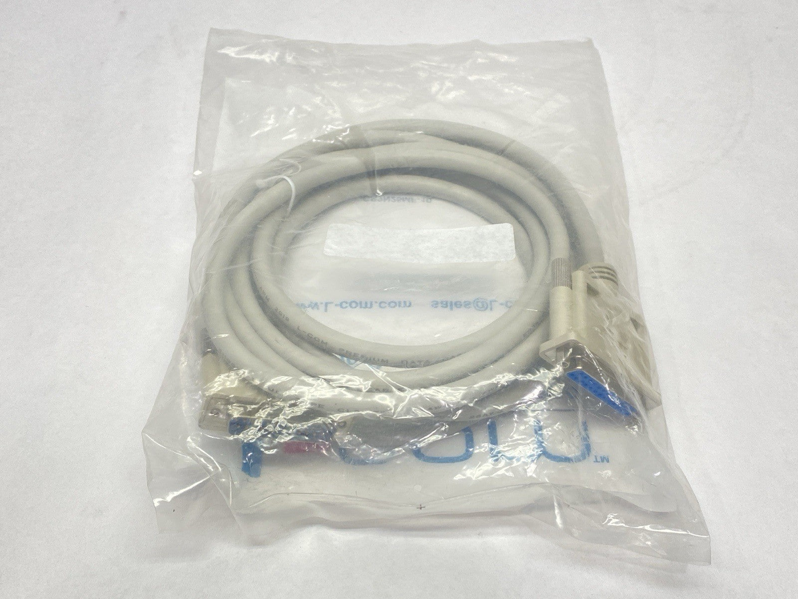 L-Com CS2N25MF-10 Premium Molded D-Sub Cable DB25 Male/Female 10ft - Maverick Industrial Sales