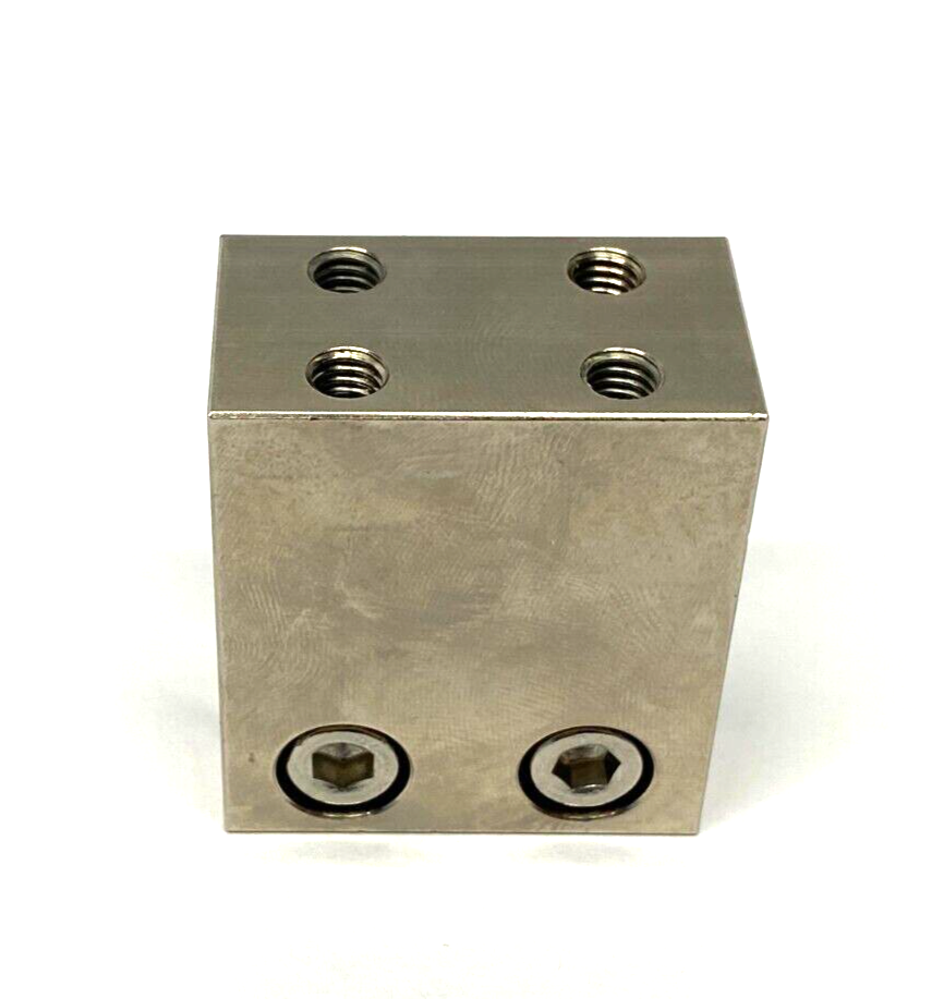 MiSUMi CLHNM15 Square Block Clamp, Side Mount, for 15mm Round Shaft - Maverick Industrial Sales