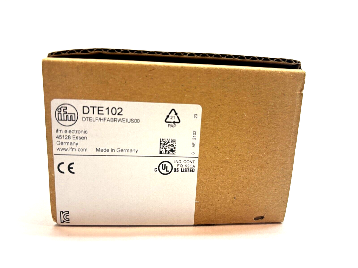 DTE102 | ifm Ethernet/RFID Evaluation Unit LF/HF 4-Channels, DTELF/HFABRWEIUS00 - New - Maverick Industrial Sales