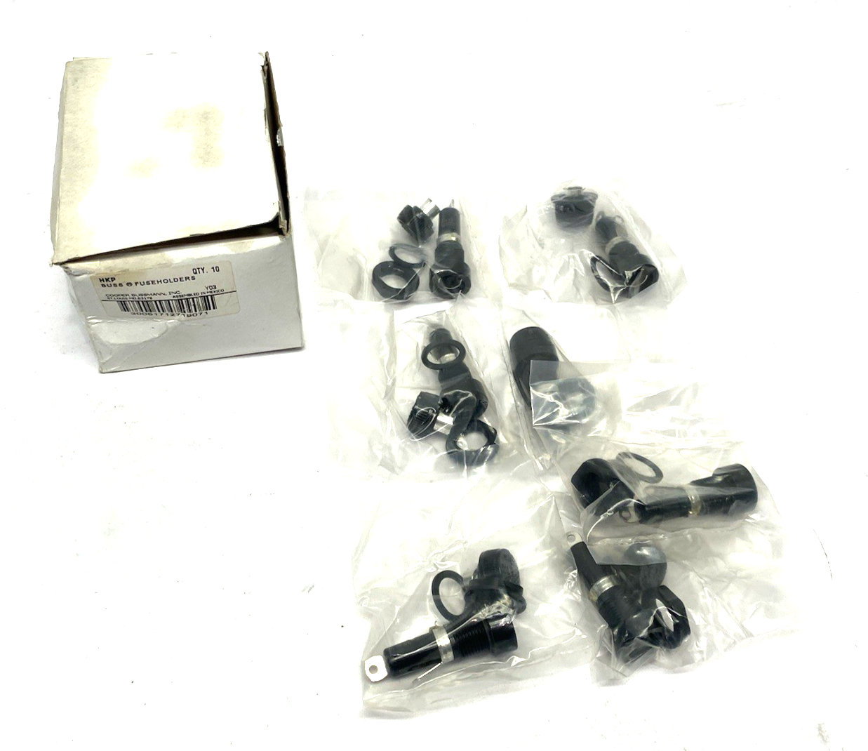 Cooper Bussmann HKP Panel Mount Buss Fuseholders BOX OF 7 - Maverick Industrial Sales