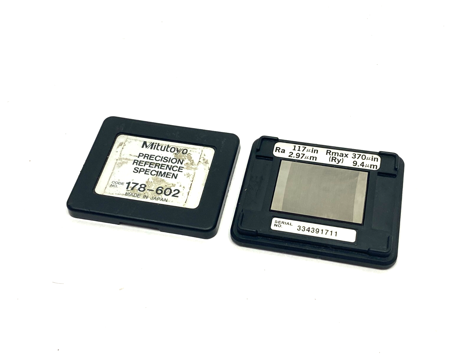 Mitutoyo 178-602 Precision Roughness Specimen SMALL SCUFFS - Maverick Industrial Sales