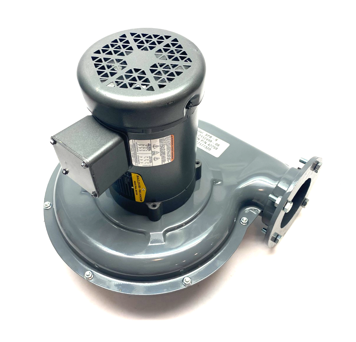 Baldor Cincinnati Fan SPB-9 Blower Motor Unit 0.5HP 230/460V - Maverick Industrial Sales