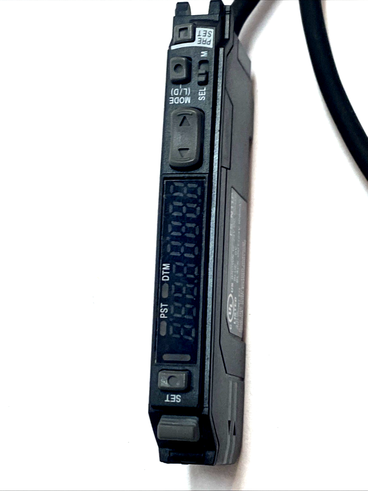 Keyence FS-N11P Fiber Optic Amplifier Main Unit MISSING COVER - Maverick Industrial Sales