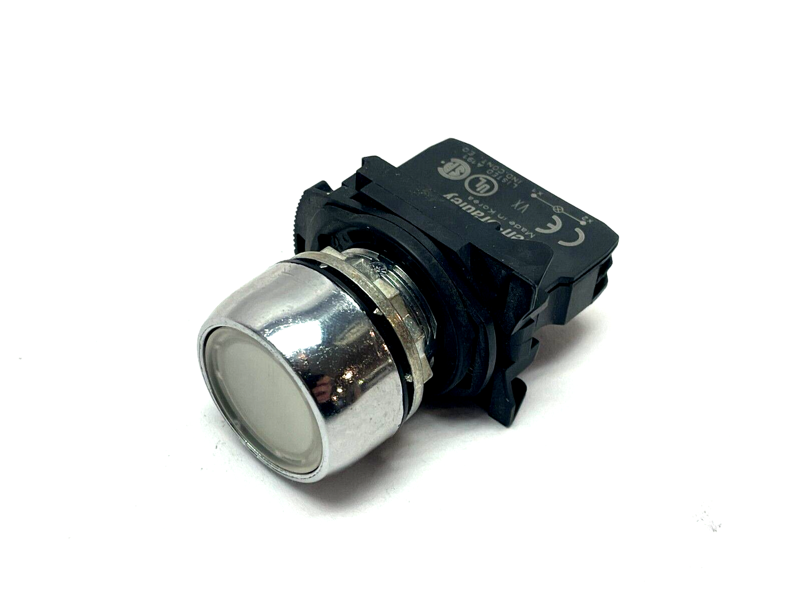 Allen Bradley 800FM-FA1 Pushbutton w/ 800F-Q3K Ser. A Lamp - Maverick Industrial Sales