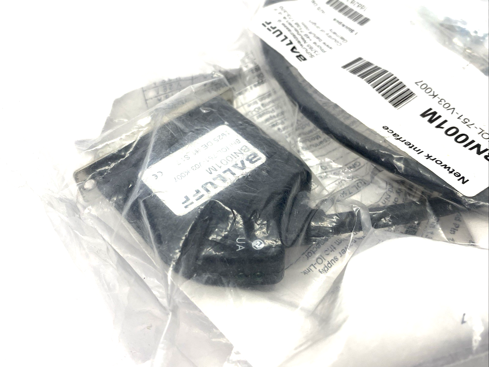 BNI IOL-751-V03-K007 | Balluff BNI001M IO-Link Valve Network Interface - New - Maverick Industrial Sales