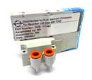 SMC SY3100-5U1-WO-01N Mounted Solenoid Valve Plug-In Manifold - Maverick Industrial Sales