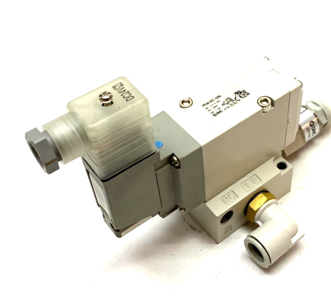 VP544-5DZ1-03NA | SMC Solenoid Valve, 3-Port Pilot Poppet Type, 3/8" Ports - New – Open box - Maverick Industrial Sales