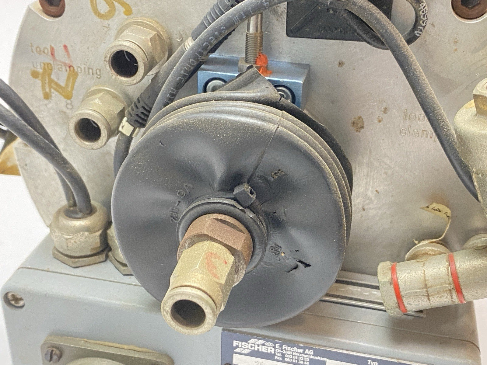mW 13,5/10-4 | Fischer Spindle 127992 Mill Head FF75 M00X225/12-12/18 HSK-F63 - Used - Maverick Industrial Sales