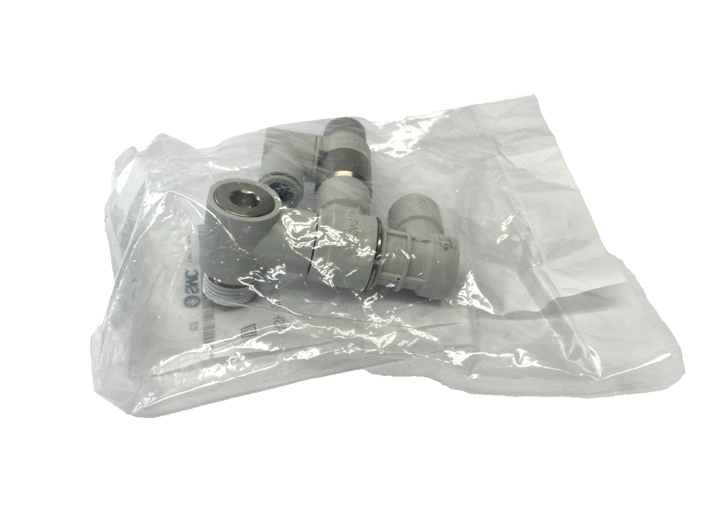 ASP-SUB12E-N04S | SMC Speed Controller w/ Pilot Check Valve, 12mm Tube 1/2" NPT - New - Maverick Industrial Sales