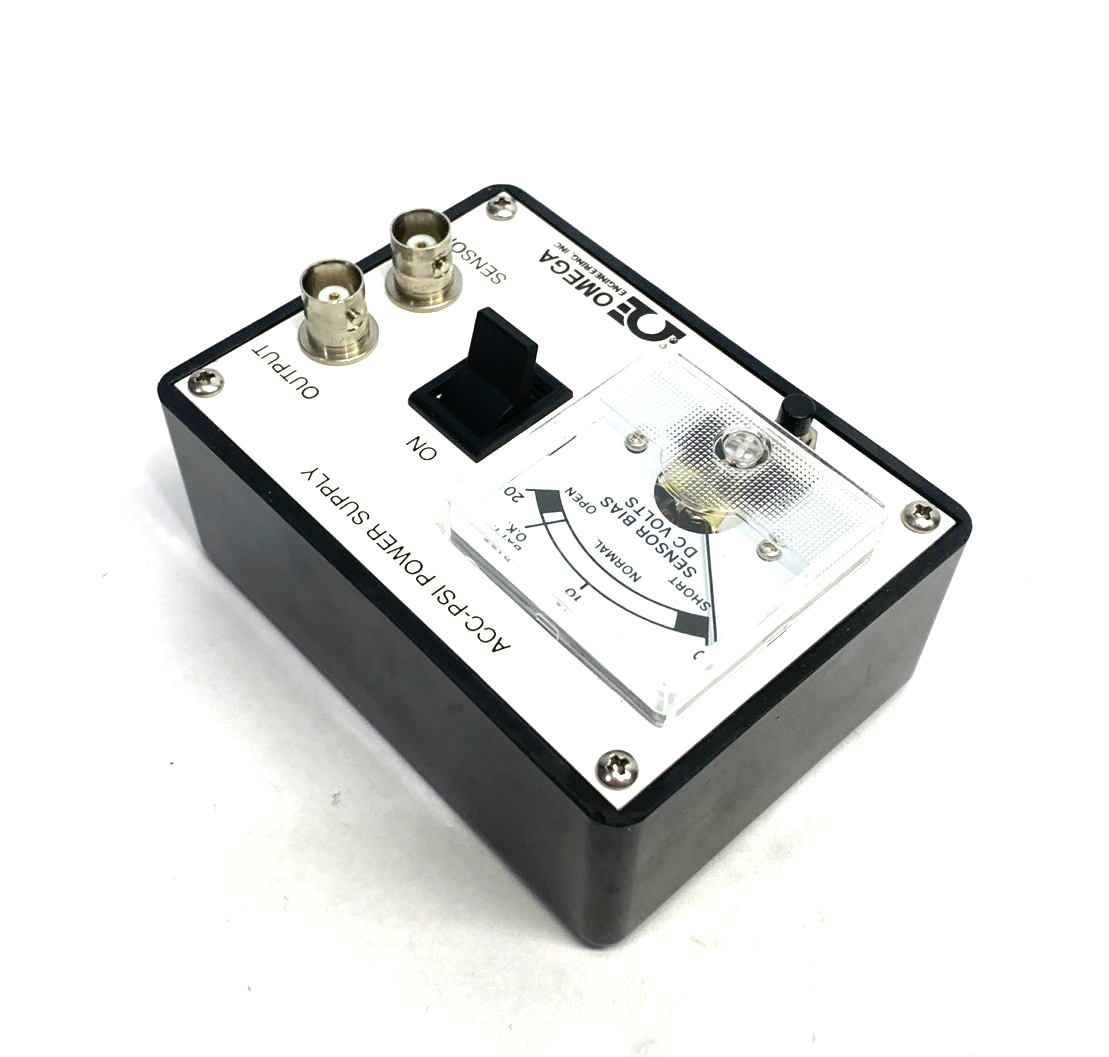 ACC-PS1 | Omega Accelerometer Power Supply, Battery Powered, 1-Channel, ACC-PSI - Used - Maverick Industrial Sales