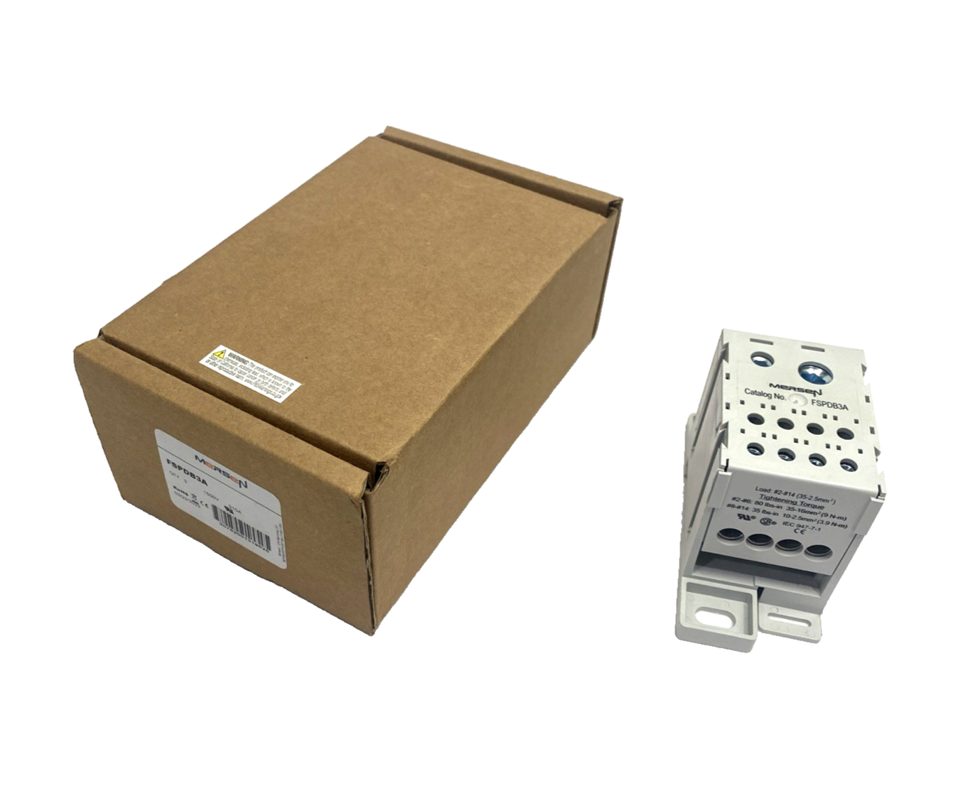 Mersen FSPDB3A Power Distribution Block - Maverick Industrial Sales