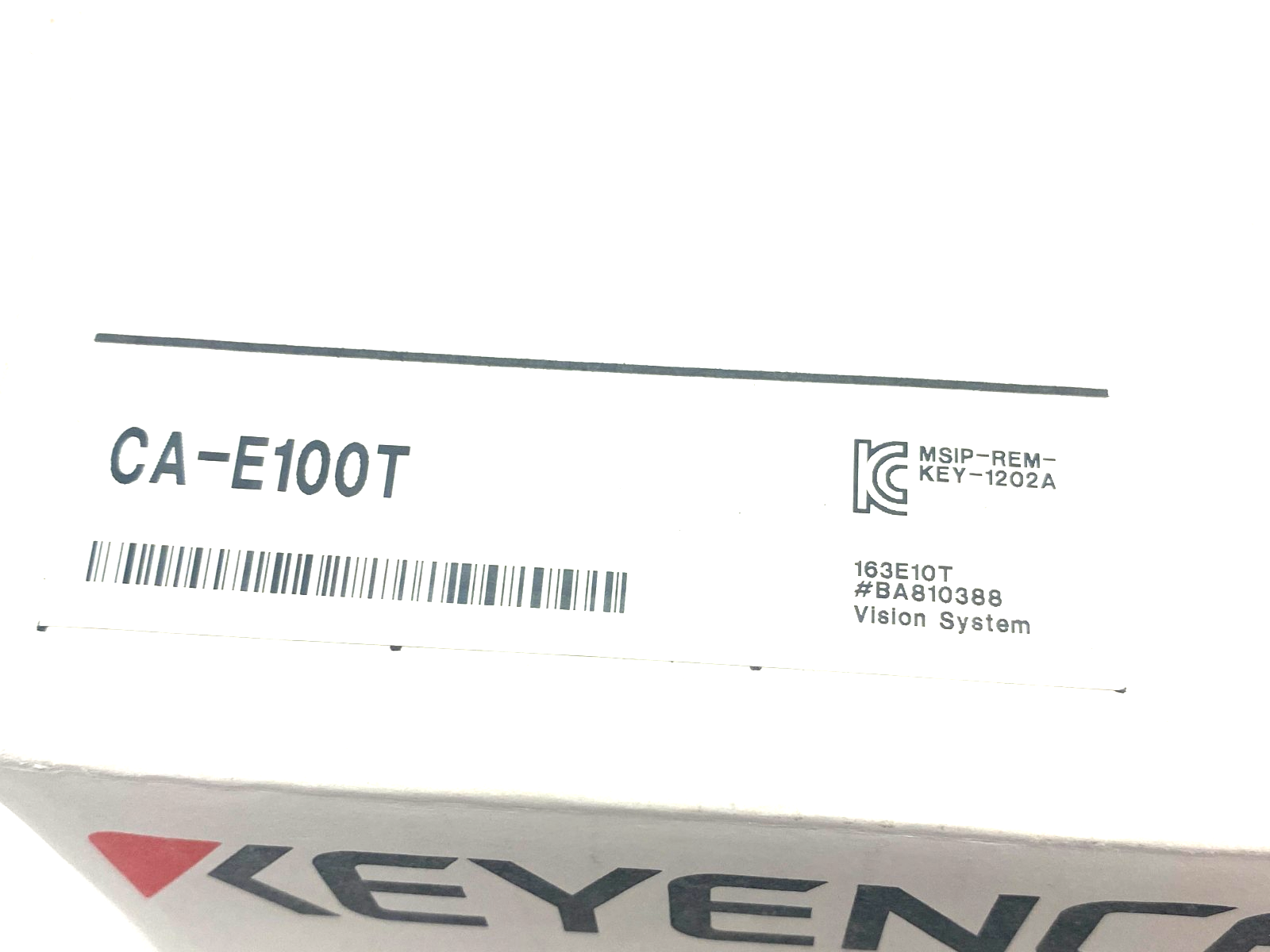 Keyence CA-E100T Input Unit, 3D Camera - Maverick Industrial Sales
