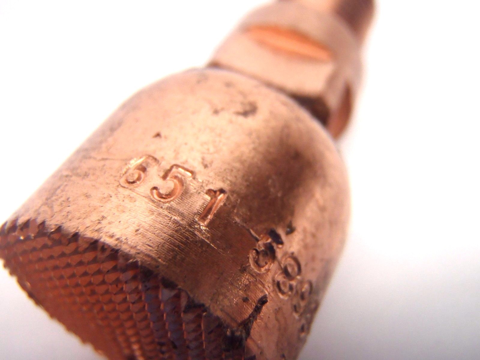 651-5895-Tuff | Tuffloy Welding Swivel Tip Electrode 13/16" Inch Tip - New – Open Box - Maverick Industrial Sales