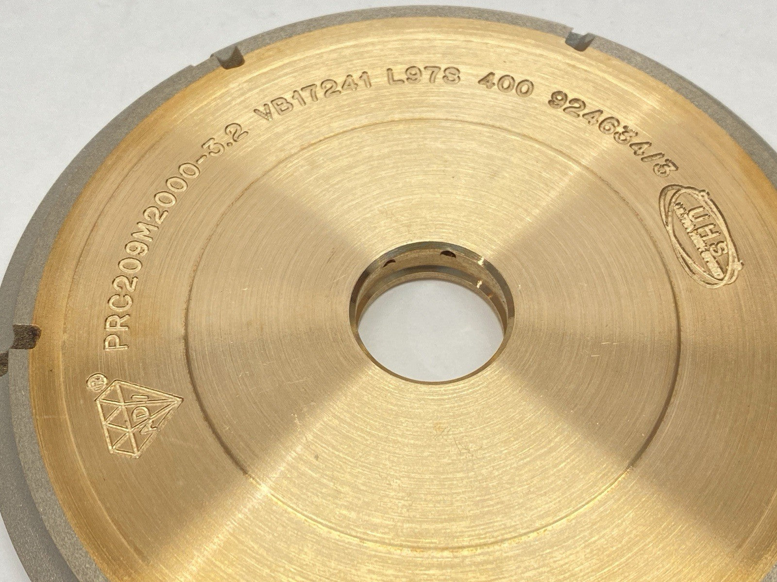 ADI VB17241 Diamond Profile Wheel 130mm Diameter For 3mm Glass 22mm Bore - Maverick Industrial Sales