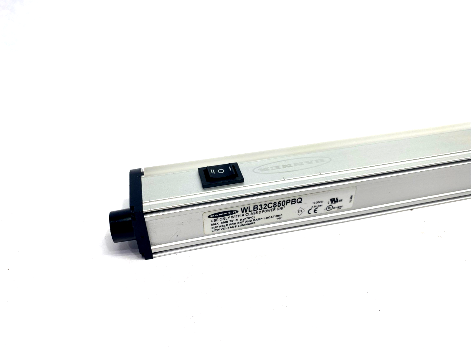 Banner WLB32C850PBQ LED Workstation Light Bar 850mm Length, White LED, 87483 - Maverick Industrial Sales