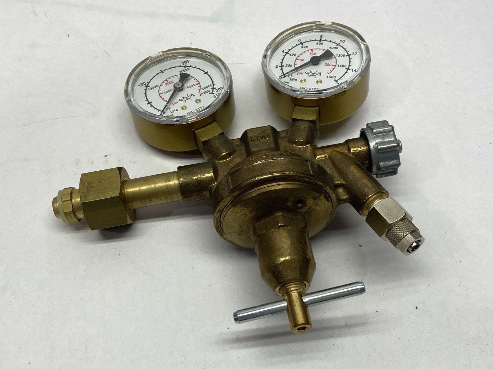 Harris 25GX-145-580 Single Stage Argon Nitrogen Helium Regulator - Maverick Industrial Sales
