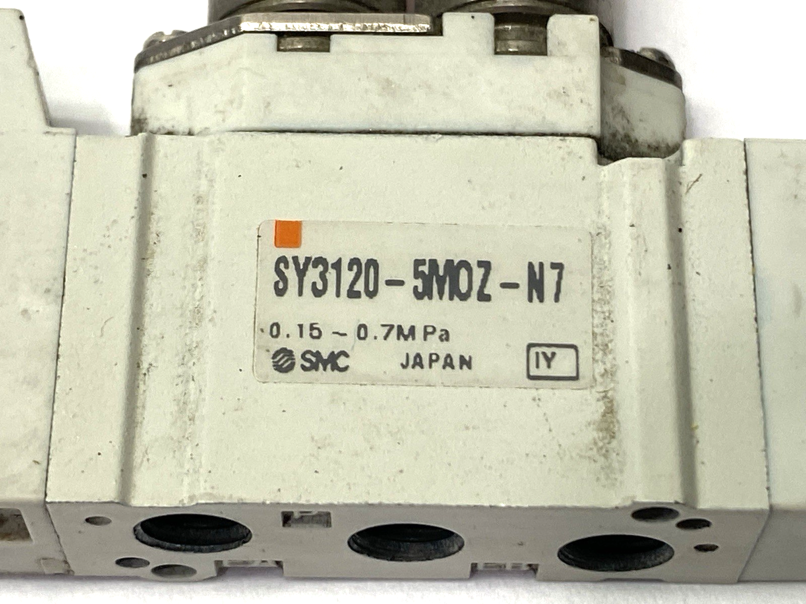SY3120-5MOZ-N7 | SMC Pneumatic Solenoid Valve 1/4" Ports - Used - Maverick Industrial Sales