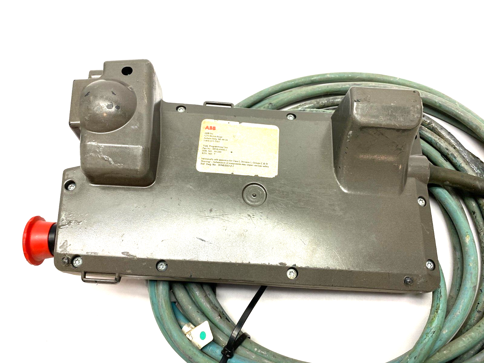 3HNE00442-1 | ABB Robot Teach Pendant REV 7 - Used - Maverick Industrial Sales