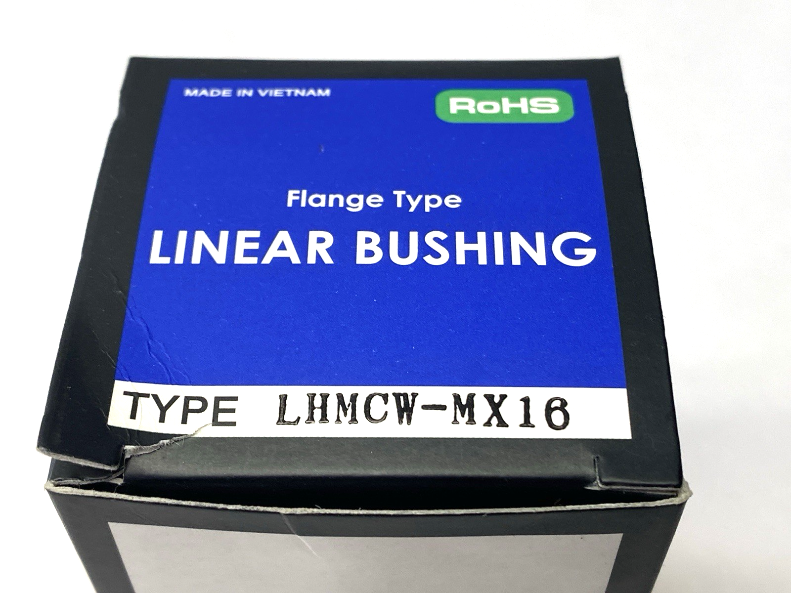 Misumi LHMCW-MX16 Center Flanged Linear Ball Bushing 16mm Shaft Dia. 82mm Length - Maverick Industrial Sales