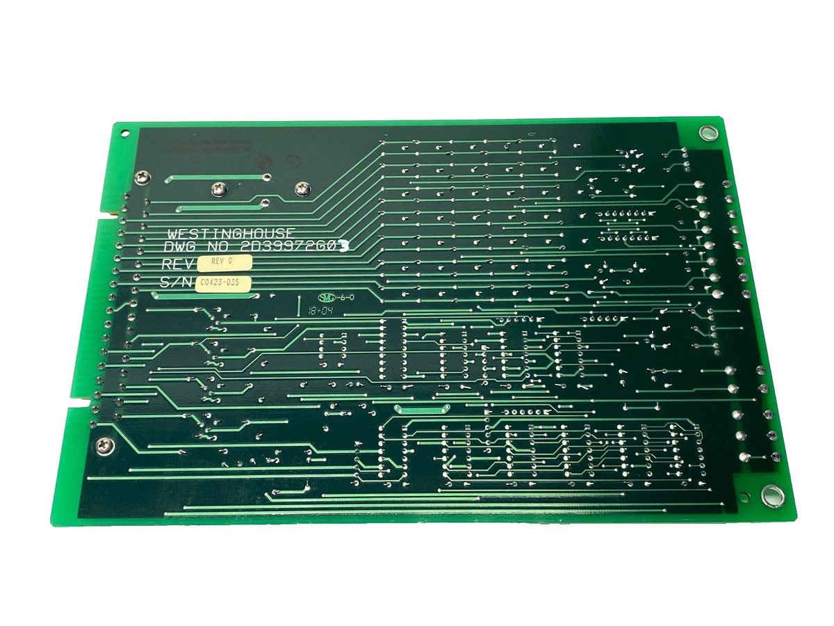 Westinghouse 2D39972G03 Rev 0 Slave Cycler Decoder Stationary PCB - Maverick Industrial Sales
