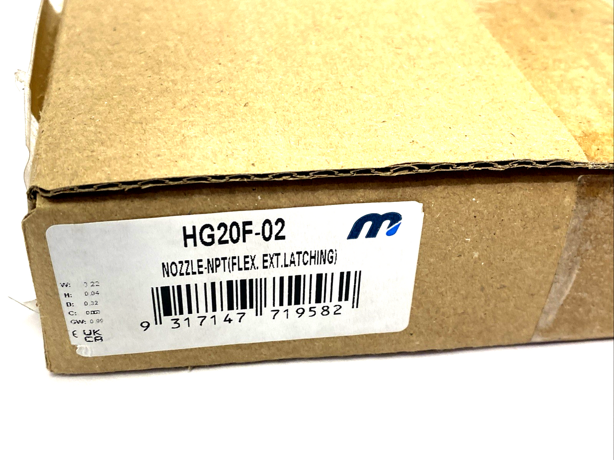 Macnaught HG20F-02 1/2" Unmetered Oil Control Gun w/ Flex Extension - Maverick Industrial Sales