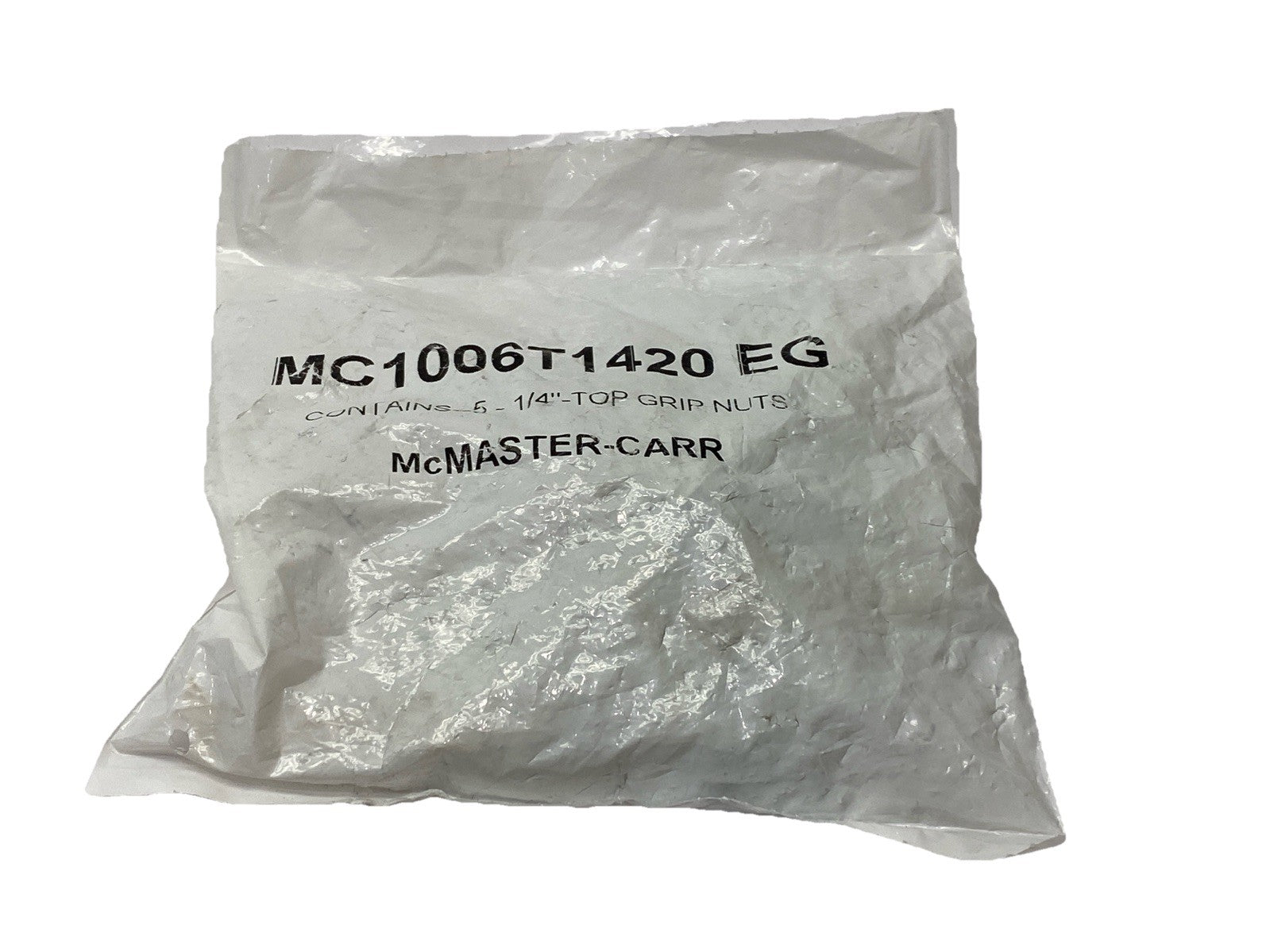 MC1006T1420 EG 1/4" Top Grip Nuts PKG OF 5 - Maverick Industrial Sales