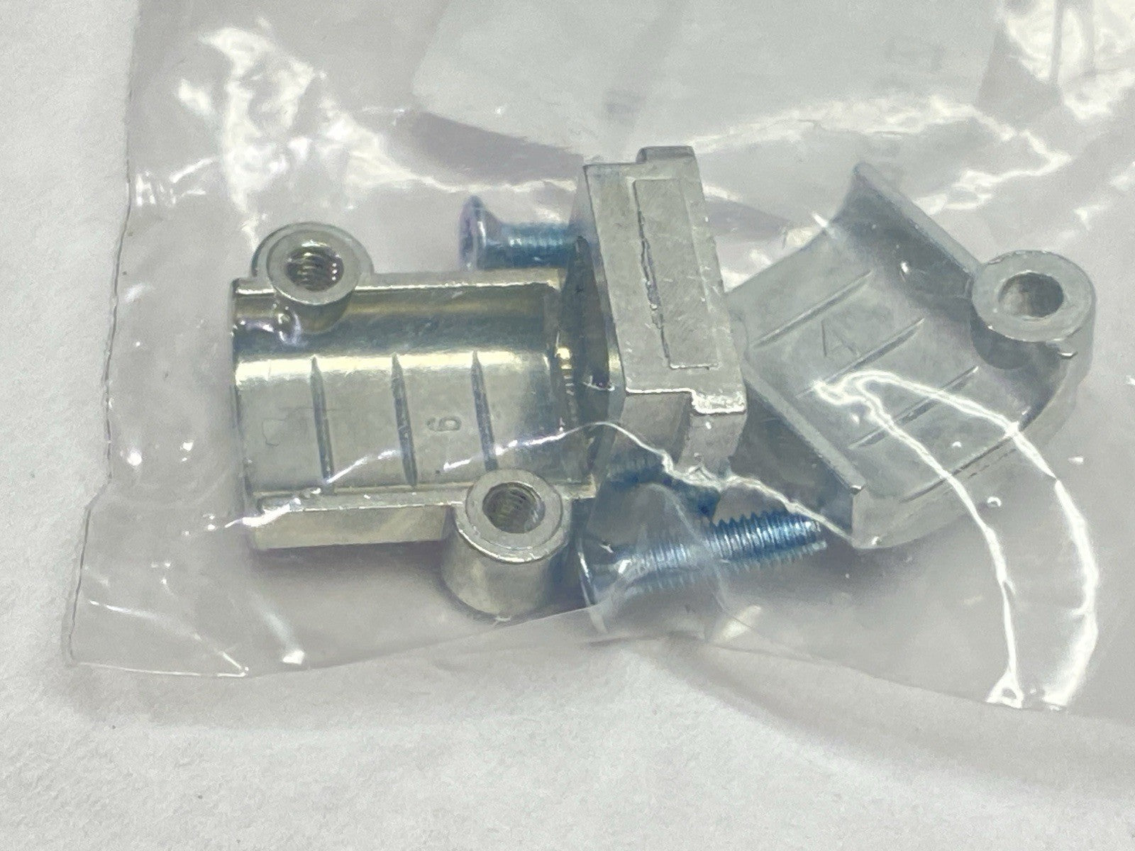 1-2308272-2 | TE-Connectivity Cable Clamp Kit Zinc Rail D-Sub Backshells LOT OF 2 - New - Maverick Industrial Sales
