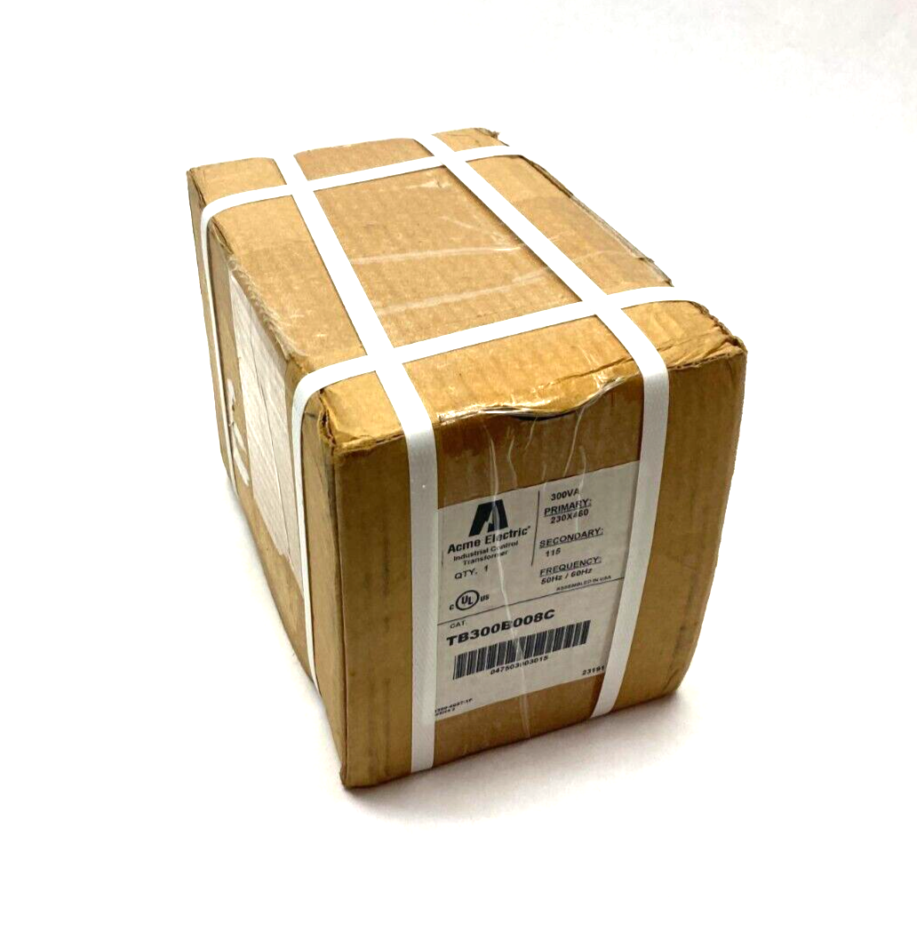 Acme Electric TB300B008C Industrial Transformer 230x460 Primary, 115 Secondary - New - Maverick Industrial Sales