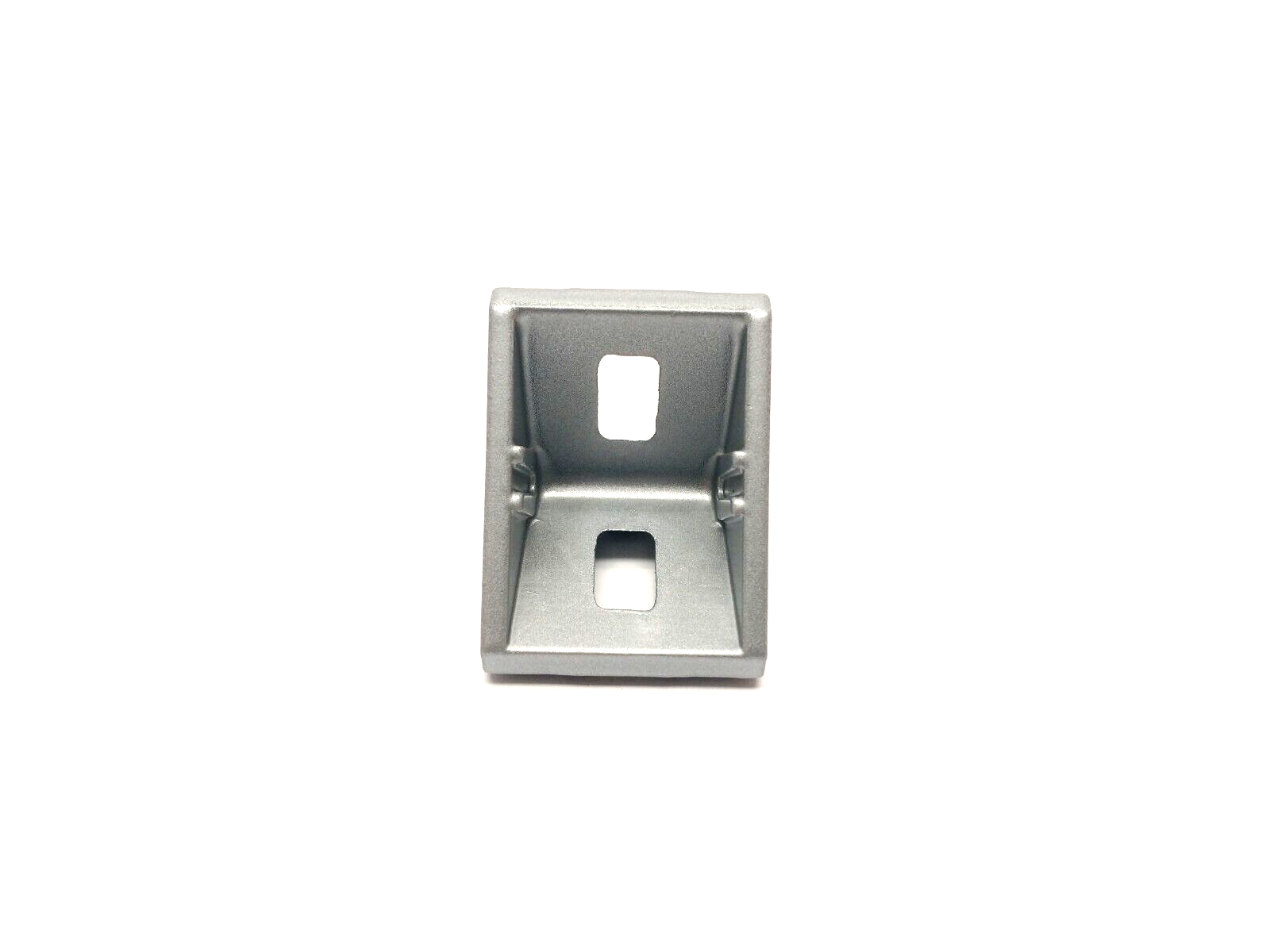 80/20 14065 30 Series 2-Hole 28mm Slotted Inside Corner w/ Dual Support LOT OF 2 - Maverick Industrial Sales