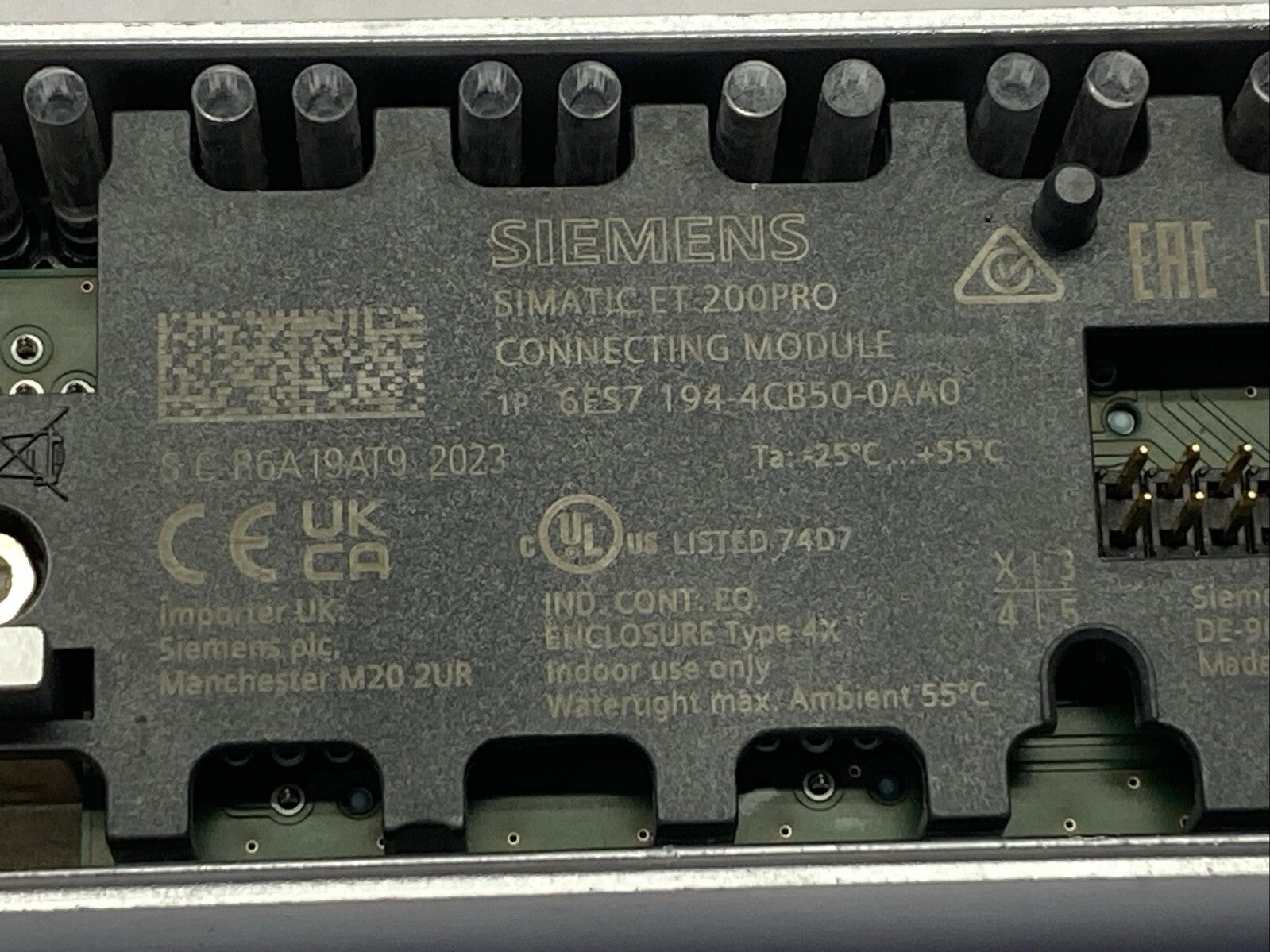 Siemens 6ES7 194-4CB50-0AA0 Simatic ET 200PRO Connecting Module CM IO 8 x M12 - Maverick Industrial Sales