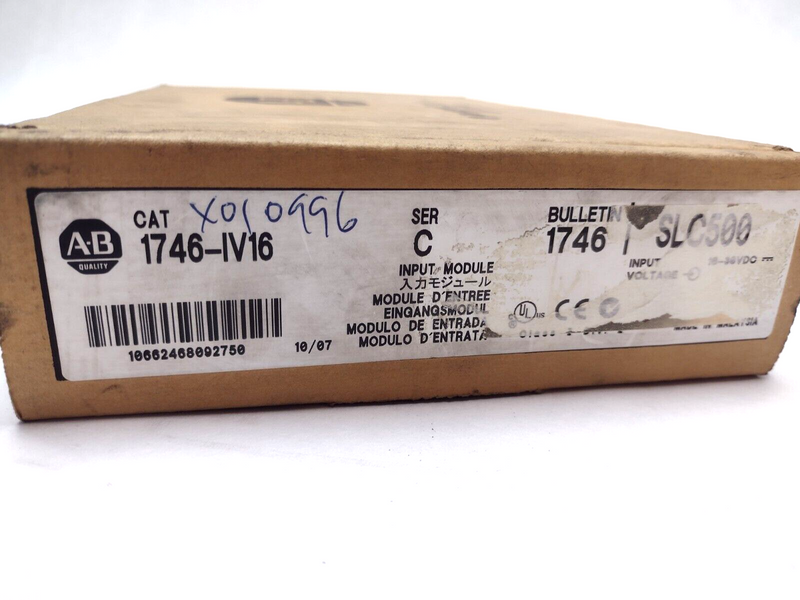 Allen Bradley 1746-IV16 Series C SLC500 Input Module 10662468092750 - Maverick Industrial Sales