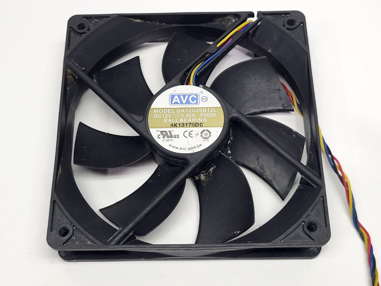 AVC DA12025B12L Cooling Fan 12VDC P502K - Maverick Industrial Sales