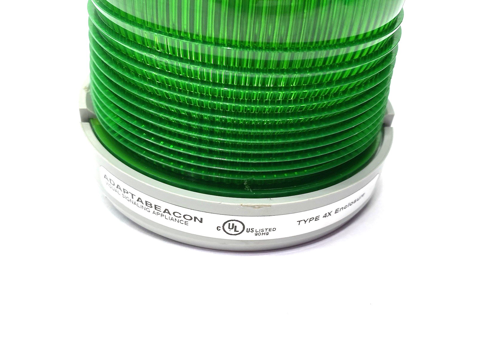 48SLEDG-G1 | Edwards Signaling AdaptaBeacon Steady-on Beacon, Green, 24VDC - Used - Maverick Industrial Sales