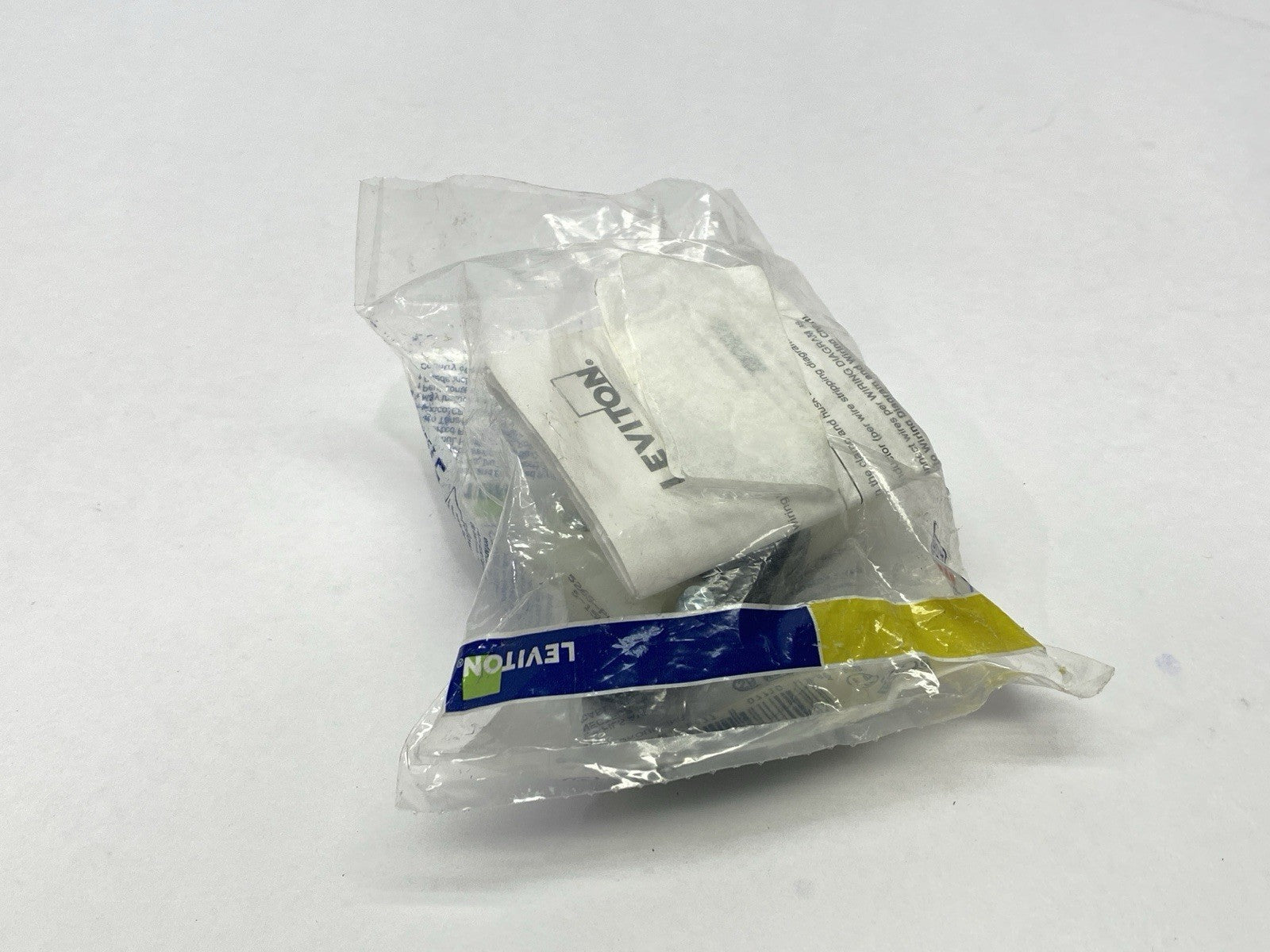 074-05269-PLC | Leviton Industrial Grade Plug 2-Pole 3 Wire 1-Phase 15A 125VAC - New - Maverick Industrial Sales