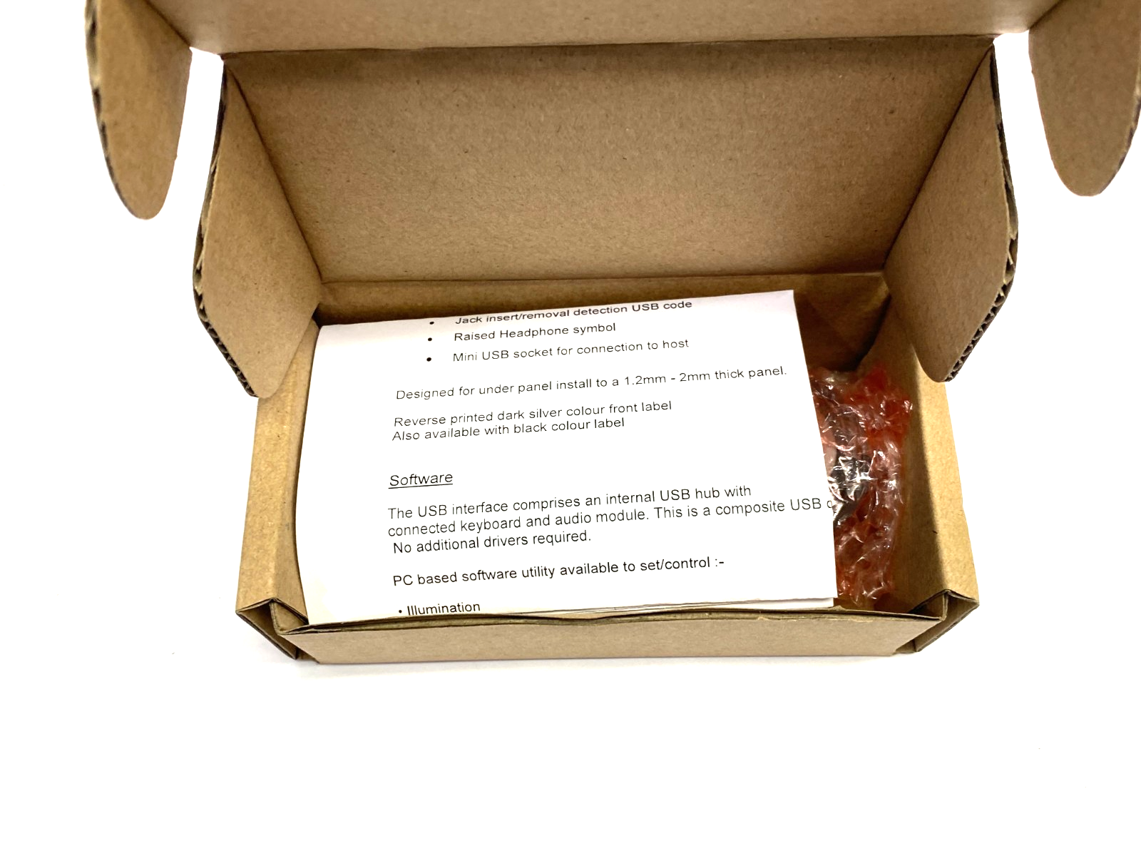 AT02-430013 | Storm Interface AudioComm Module, Silver, Vertical Mount - New – Open box - Maverick Industrial Sales